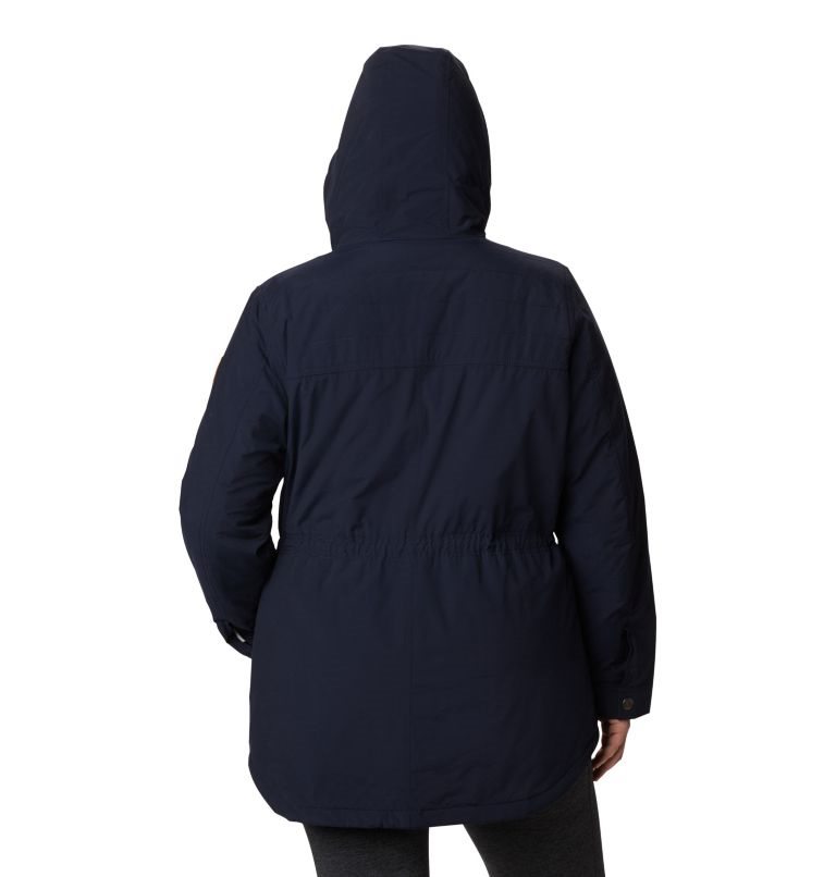 Columbia Chatfield Hill Jakke Dame Marineblå | Plus Size 14703Q